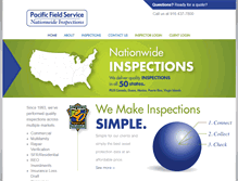 Tablet Screenshot of pacfield.com